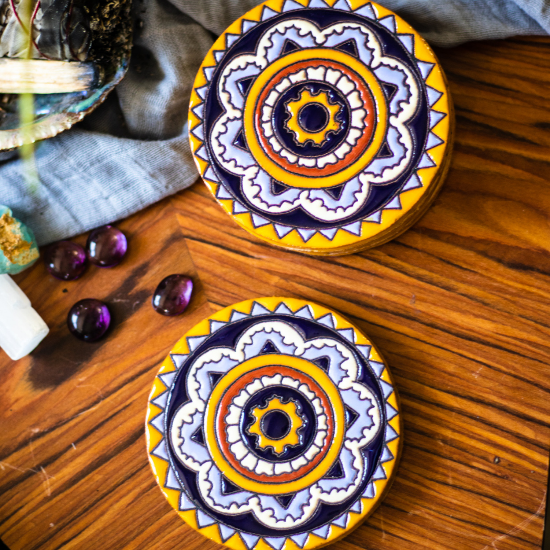 Drink coaster hot sale set