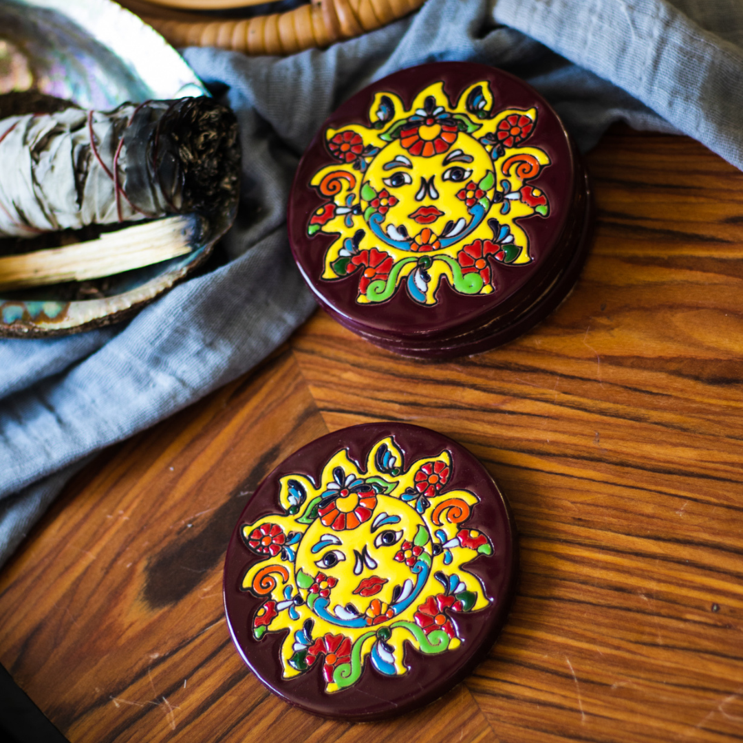 Beverage coaster sets deals