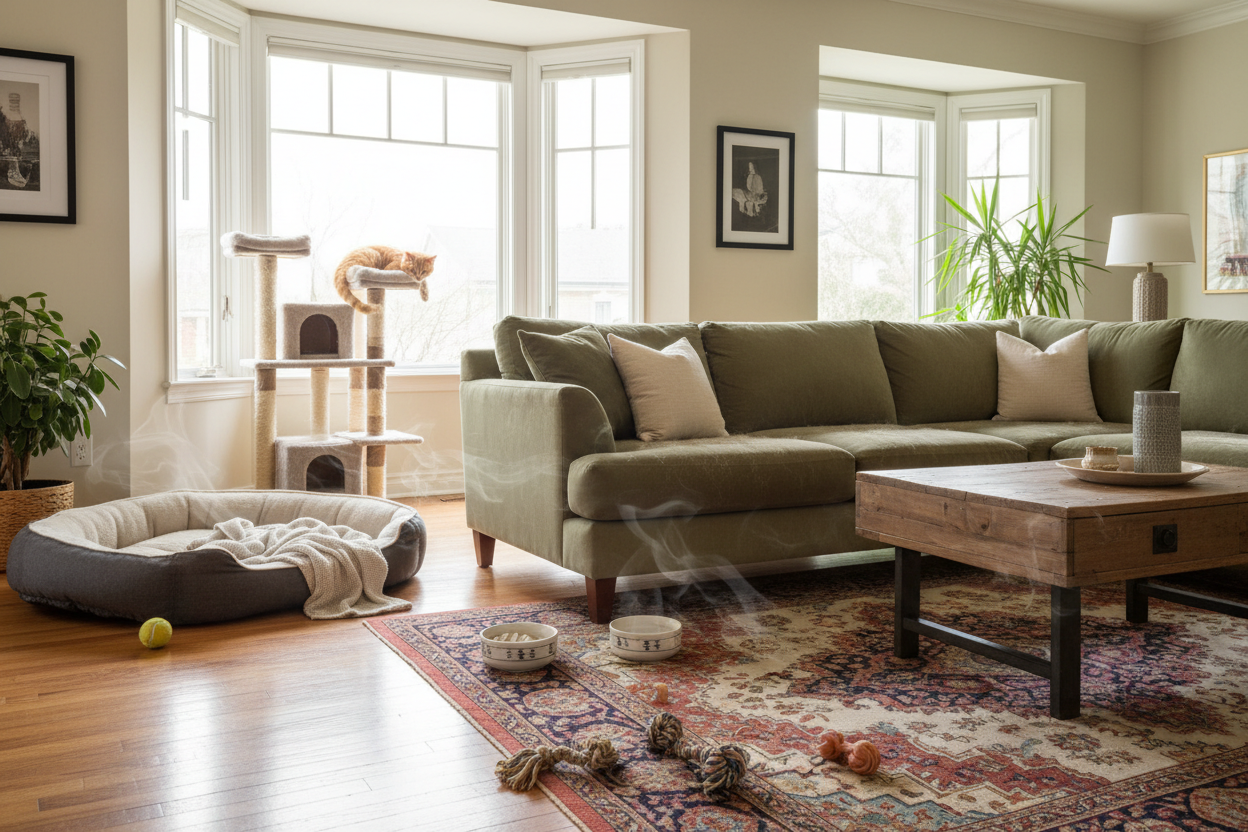 Odor Control for Homes With Multiple Pets