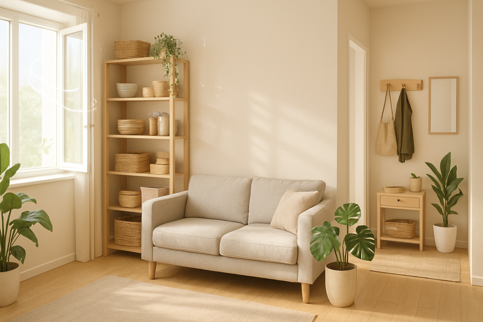 Odor–Free Living for Small Spaces