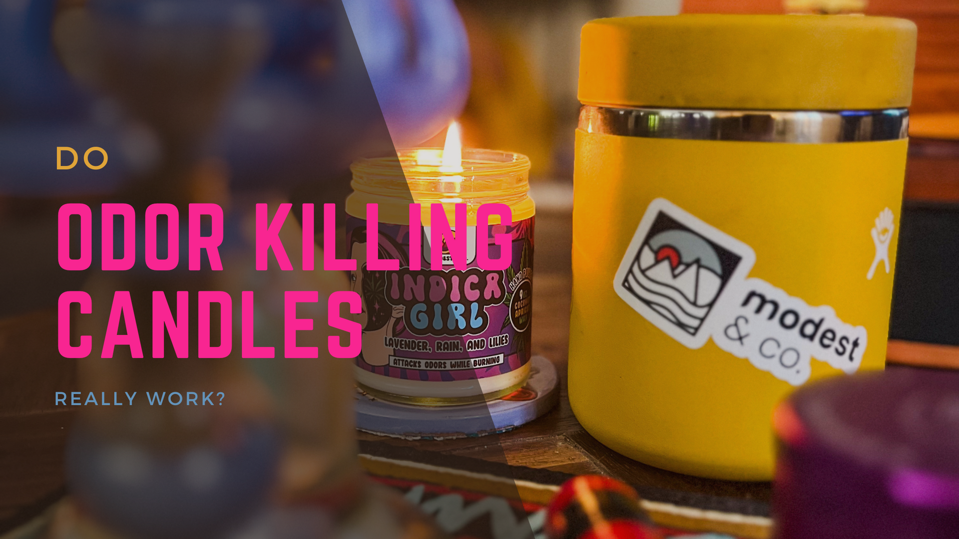 Do Odor Eliminating Candles Really Work? – The Modest Co