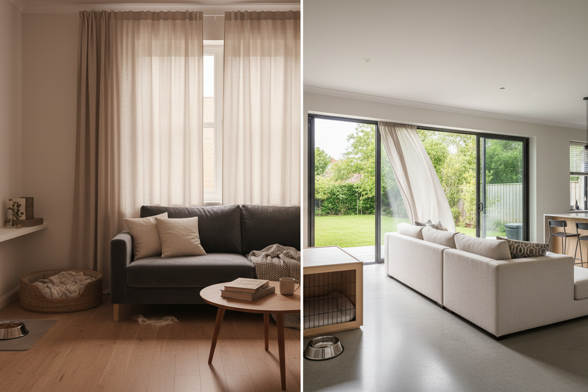 Pet Odors in Apartments vs. Houses