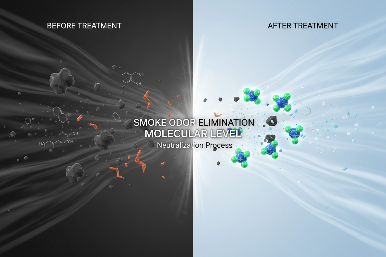 The Science of Smoke Odor Elimination: Beyond the Mask