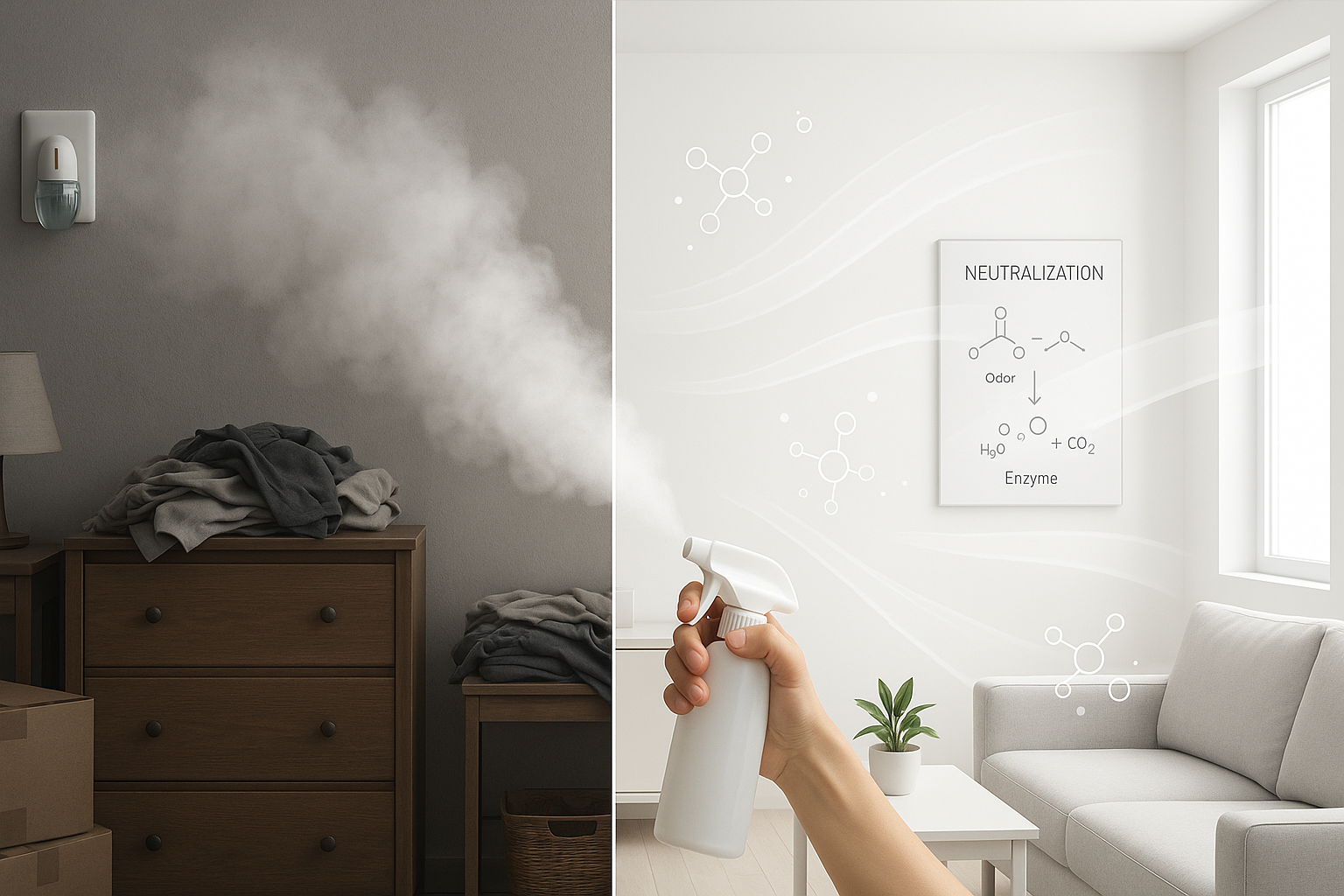 Why ‘Neutralize’ Beats ‘Masking’: The Chemistry of Lasting Freshness