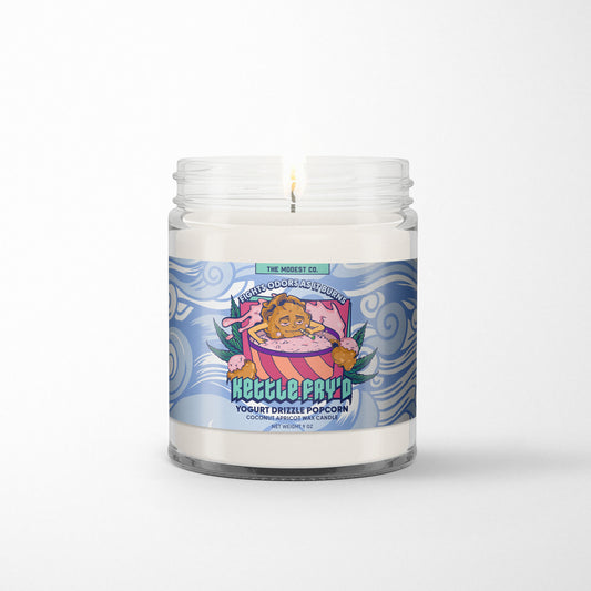Kettle Fryd Odor Killing Candle - Popcorn & Yogurt Clusters