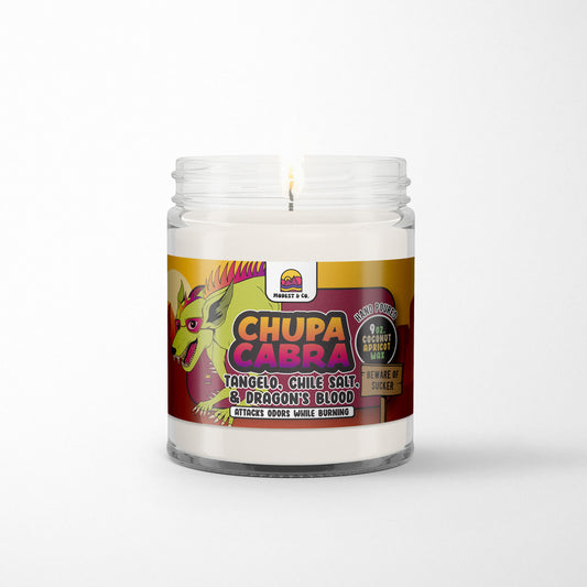 Chupacabra Candle - Tangelo, Chile Salt & Dragon's Blood